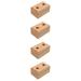 4pcs Wood Pencil Storage Rest Pen Stand Pen Storage Rest Signature Pen Holder Wood Pen Rest