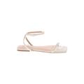 Journee Collection Sandals: Ivory Shoes - Women's Size 9