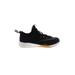 Nike Sneakers: Black Solid Shoes - Women's Size 6 - Round Toe