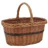 Aubry Gaspard - Panier Lucette en osier buff Droit