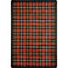 Bit O Scotch 10 9 x 13 2 area rug in color Lumberjack Red