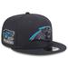 Youth New Era Graphite Carolina Panthers 2024 NFL Draft 9FIFTY Snapback Hat