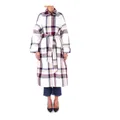 Tommy Hilfiger, Coats, female, Gray, M, Grey Women Trench Coat with Removable Belt