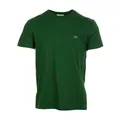 Lacoste, Tops, male, Green, L, Green T-shirt and Polo Collection