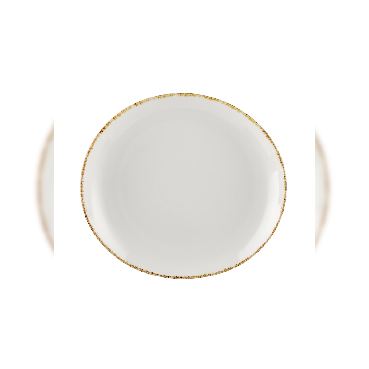 METRO Professional Teller flach Ateo, Porzellan, Ø 30.3 cm, beige, 4 Stück Image