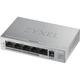 Zyxel GS1005HP Unmanaged Gigabit Ethernet (10/100/1000) Power over (PoE) Silber