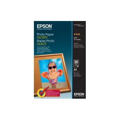 Epson Photo Paper Glossy - A4 20 Blätter