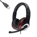 Techmade TM-SW799-USB Kopfhörer & Headset Kabelgebunden Kopfband Gaming USB Typ-A Schwarz, Rot