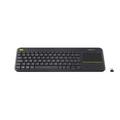 Logitech K400 Plus Tv Tastatur RF Wireless AZERTY Französisch Schwarz