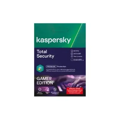 Kaspersky Total Security 2019 Antivirus-Sicherheit Voll Italienisch 1 Lizenz(en) Jahr(e)