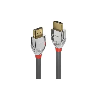 Lindy 37872 HDMI-Kabel 2 m HDMI Typ A (Standard) Grau, Silber