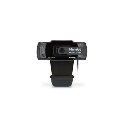 Hamlet HWCAM1080-P Webcam 2 MP 1920 x 1080 Pixel USB 2.0 Schwarz