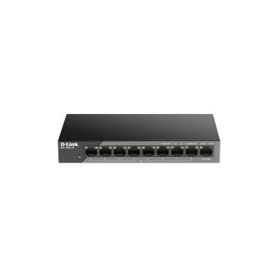 D-Link DSS-100E-9P Netzwerk-Switch Unmanaged Fast Ethernet (10/100) Power over (PoE) Schwarz
