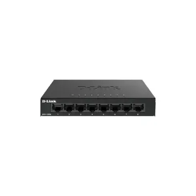 D-Link DGS-108GL Netzwerk-Switch Unmanaged Gigabit Ethernet (10/100/1000) Schwarz