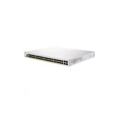Cisco CBS350-48FP-4G-EU Netzwerk-Switch Managed L2/L3 Gigabit Ethernet (10/100/1000) Silber