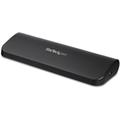 StarTech.com Dual Monitor USB 3.0 Laptop Docking Station mit HDMI/DVI/VGA, 3x USB-A Hub, GbE, Audio