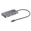StarTech.com USB C Multiport Adapter, auf Dual HDMI Video, 4K 60Hz, 5Gbit/s USB-A Hub