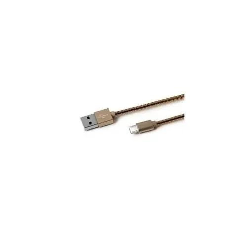 Celly USBMICROSNAKEGD USB Kabel 2.0 A Micro-USB Gold