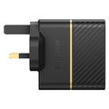 OtterBox UK Wandladegerät 30 W – USB C 18 W + USB A 12 W USB-PD Schwarz