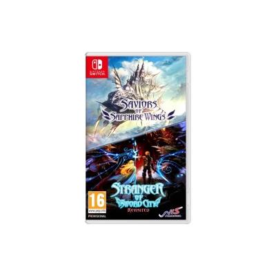 PLAION Saviors of Sapphire Wings / Stranger Sword City Revisited Bundle Italienisch Nintendo Switch