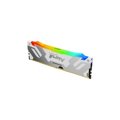 Kingston Technology FURY 16GB 6000MT/s DDR5 CL32 DIMM Renegade RGB White XMP