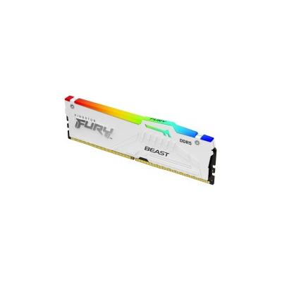 Kingston Technology FURY Beast 16 GB 5600 MT/s DDR5 CL36 DIMM White RGB EXPO