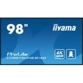 iiyama PROLITE Digitale A-Platine 2,49 m (98") LED WLAN 500 cd/m² 4K Ultra HD Schwarz Eingebauter Prozessor Android 11 24/7