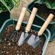 pcsGardening Three Piece Family Potted Flower Planting Tools Shovel Shovel Rake Scarifying Tool Set