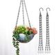 pcsPack Hanging Chain Black Hanging Basket Chain Flowerpot Planter Chain ExtraLong Hanging Chain Perfect For Flower Basket