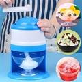 pc Shaved Ice Maker Machine Slushie Machine Snow Cone Machine Shaved Ice Machine Manual Fruit Smoothie Machine Mini Household Ice Shaver Small Ice Cru