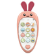 Baby Phone Toys Bilingual Telephone Teether Music Voice Toy Early Educational Learning Machine Electronic Children Gift Baby Toy Accessories color ran