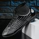 Professional Football Shoes With TF Broken Nails Unisex Outdoor And Indoor Sports High Top Football Boots Artificial Turf Breathable And Non Slip Snea