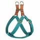 pc Blue Adjustable Durable And Fashionable Nylon Harness Compatible With Small And Medium Dogs