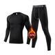 Mens Compression QuickDry Thermal Fitness Suit Long Sleeve Top Pants For BasketballSoccerYogaRunning Moisture Wicking Underwear Gym Clothes Men Athle