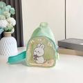 Glitter Sand Star Bunny Cartoon Kids Crossbody Chest Bag For Girls