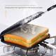 pc New Design Sandwich Maker NonStick Double Sided Pan For Home Breakfast Egg Frying Pan Waffle And Sandwich Press