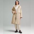 Lululemon Athletica Jackets & Coats | Lululemon 3-In-1 Insulated Rain Coat, 6 | Color: Cream/Tan | Size: 6