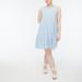 J. Crew Dresses | J. Crew Sleeveless Tiered Knit Sheath Dress Xl Arctic Blue Above Knee #6587 | Color: Blue | Size: Xl