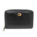Gucci Accessories | Gucci Interlocking G Coin Case 581530 Leather Card Case Black | Color: Black | Size: Os