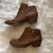 American Eagle Outfitters Shoes | American Eagle Booties Fall Winter Shoes Size 7.5 Brown Neutral Everyday | Color: Brown/Gold | Size: 7.5