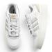 Adidas Shoes | Adidas Platform Snekaers Forum Bonega Shoes Women's White Size 9 Sneaker Leather | Color: Gray/White | Size: 9