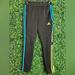 Adidas Bottoms | Adidas Tricot Black/Multi Colored Boys Track Pants Sz Medium | Color: Black | Size: Mb