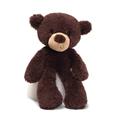 GUND Fuzzy Teddy Bear Stuffed Animal Plush, Chocolate Brown, 13.5