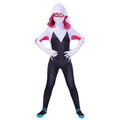 (11-12 Years) Kids Spider Gwen Stacy Spiderman Cosplay Tights Jumpsuit Halloween Bodysuit