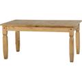 Seconique Corona Mexican Pine Extending Dining Table