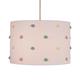 Litecraft Glow Light Shade 30cm Easy Fit Pom Pom Lampshade - White