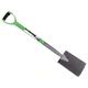 (Digging Shovel Heavy Duty Gardening Soil Lawn Border Spade Garden Lightweight Snow Farm Soft Plastic Handle Grip Carbon ) Garden Tools Lightweight So