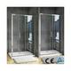 (Door Width: 1200mm Shower Tray: 1200x800mm) Bathroom Sliding Door Shower Enclosure 6mm Glass