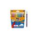 BIC Kids Kid Couleur Felt Tip Pens, Assorted Colours, Pack of 12 - Medium Point Washable Pens for Kids Arts and Crafts