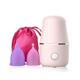 Menstrual Cups Steamer Bundle - All You Need To Start Your Menstrual Cup Journey! - Feminine Hygiene - Leak-free - Up To 99.9%